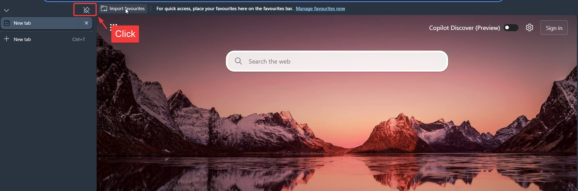 Collapse Vertical Tabs Panel